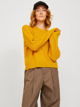 Picture of JXEMBER FLUFFY KNITTED PULLOVER